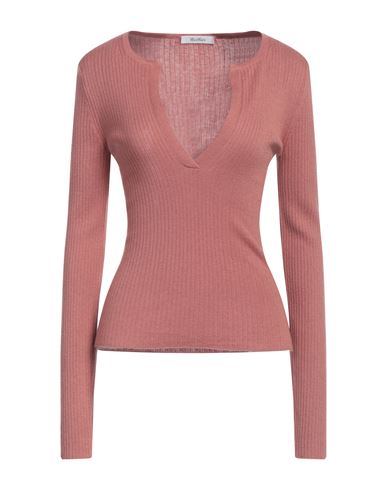 Max Mara Woman Sweater Antique rose Size L Silk, Cashmere