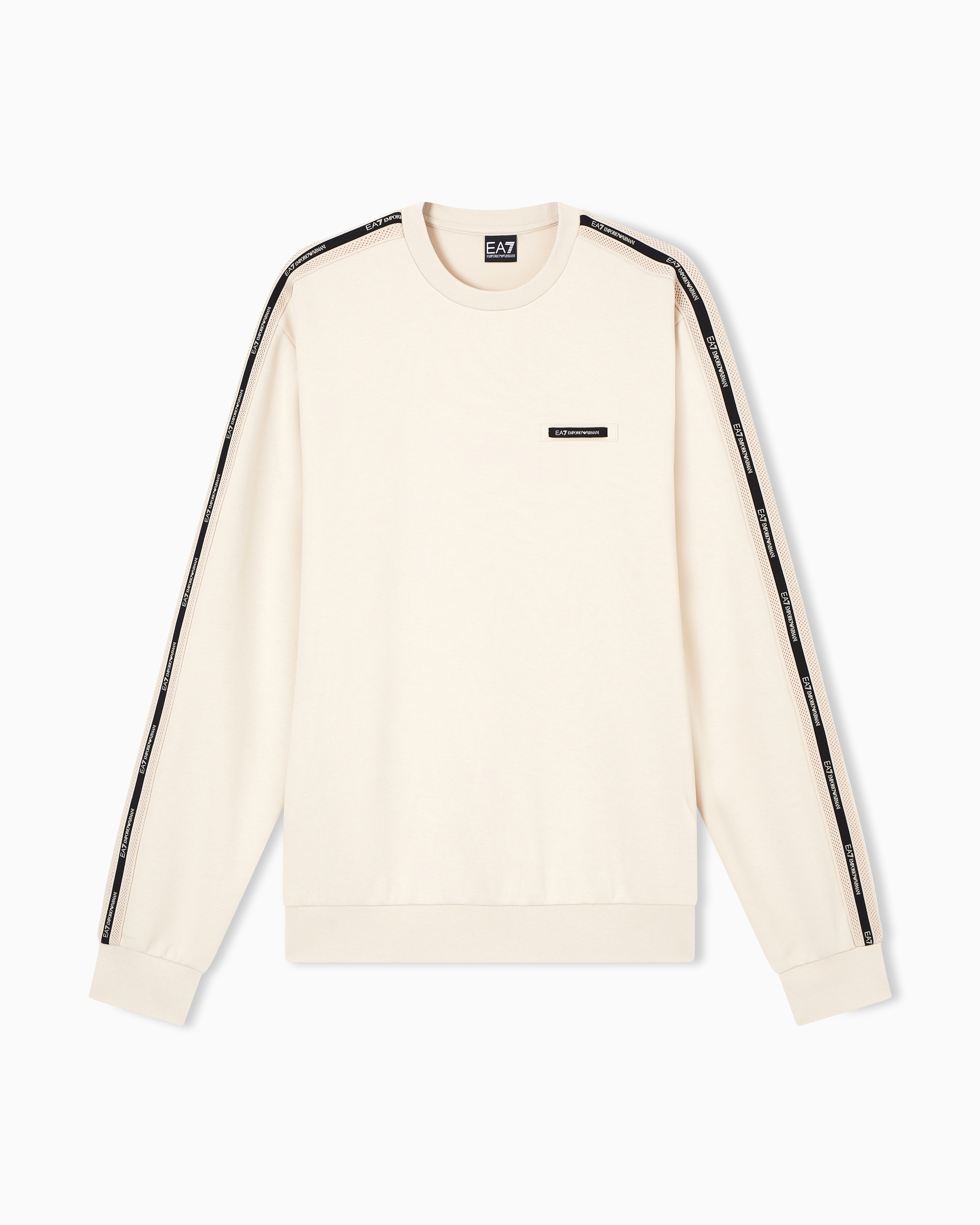 Logo Series cotton-blend interlock sweatshirt