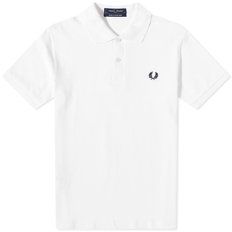 White Piquet Polo Shirt