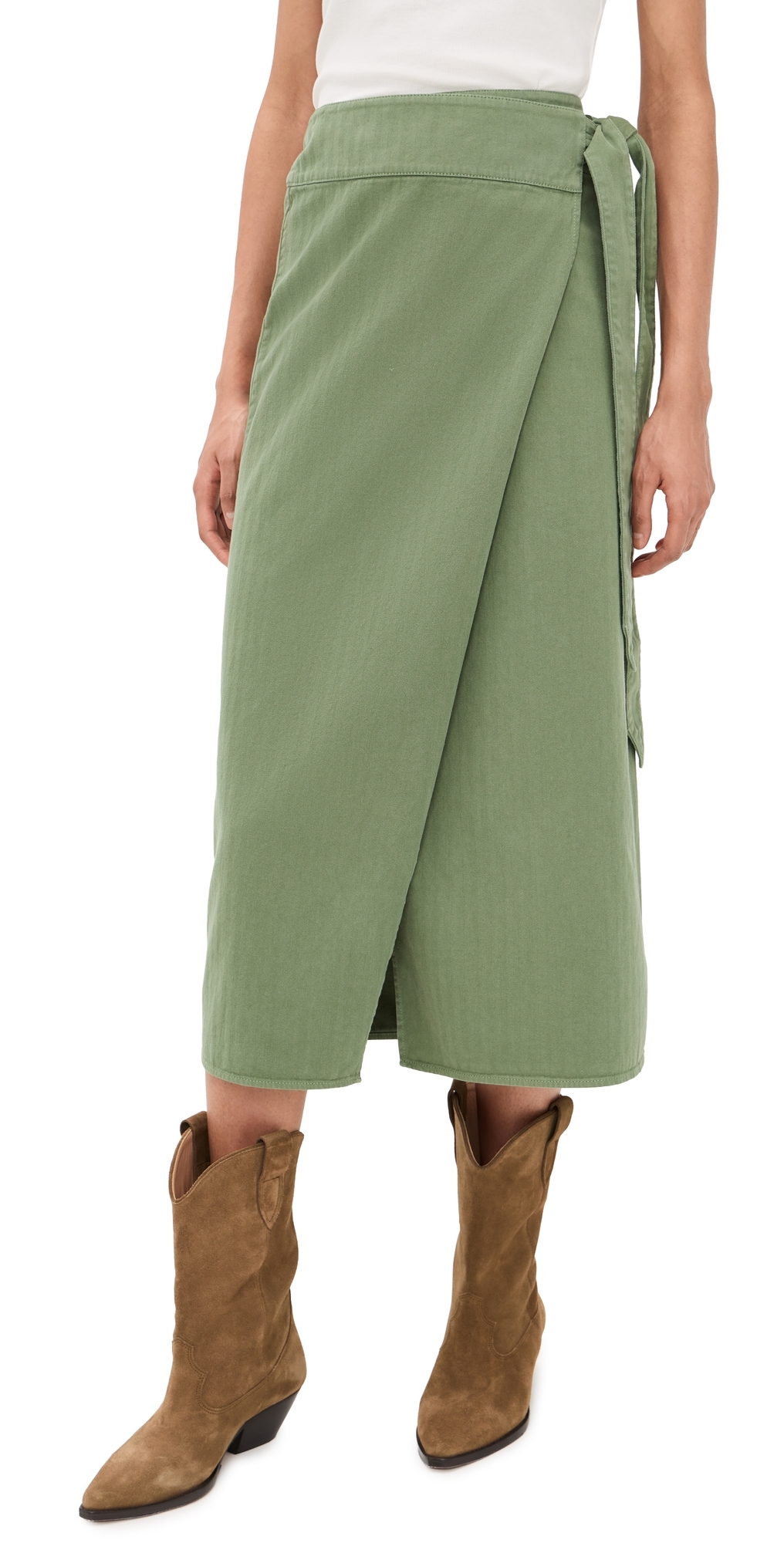 The Wrap Skirt Classic Army