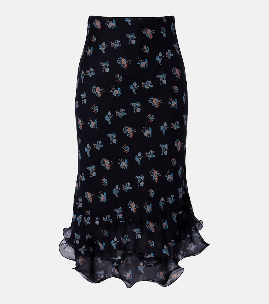 Airy Daydream midi skirt