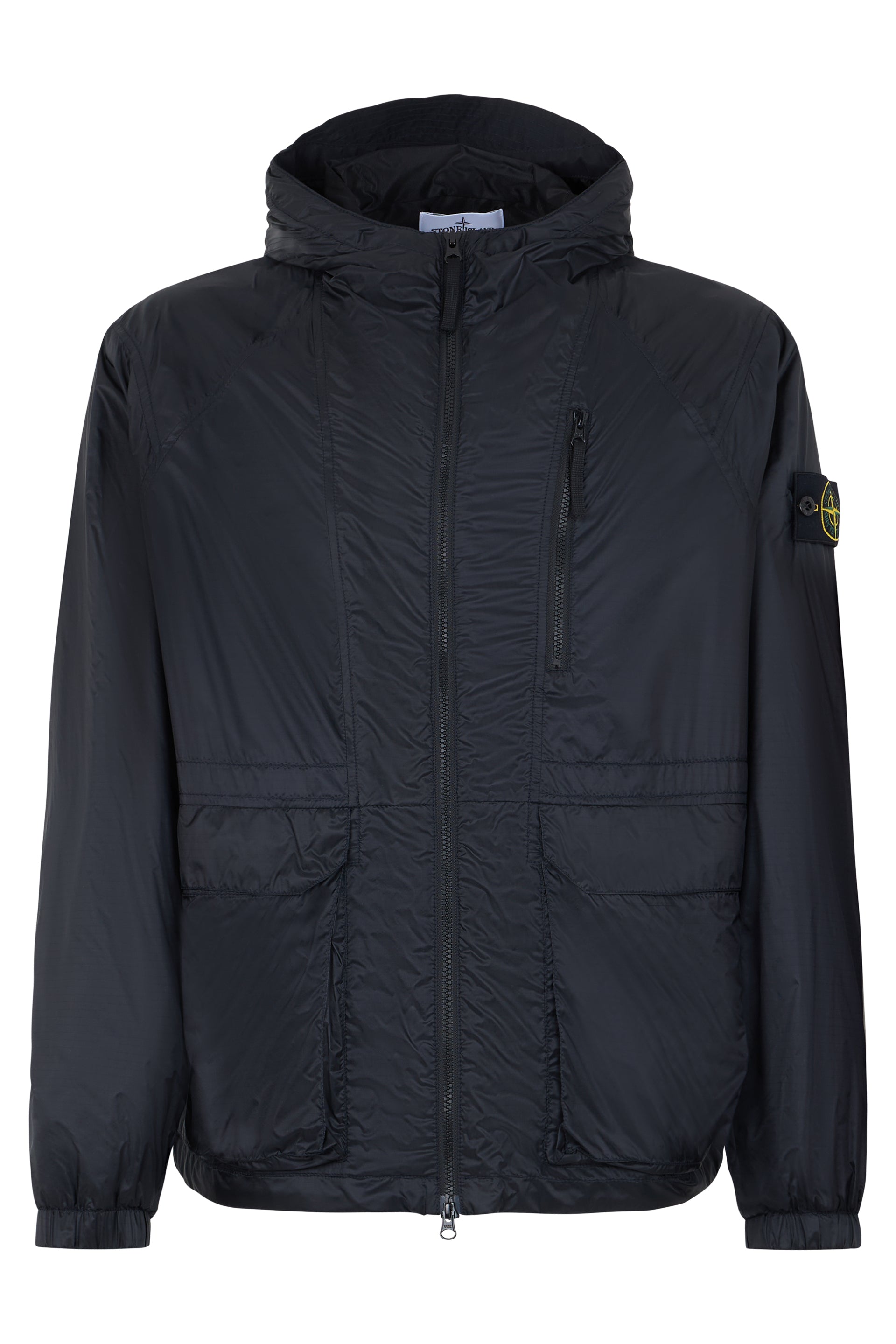 Light Jacket with Hood and Practical Pockets
