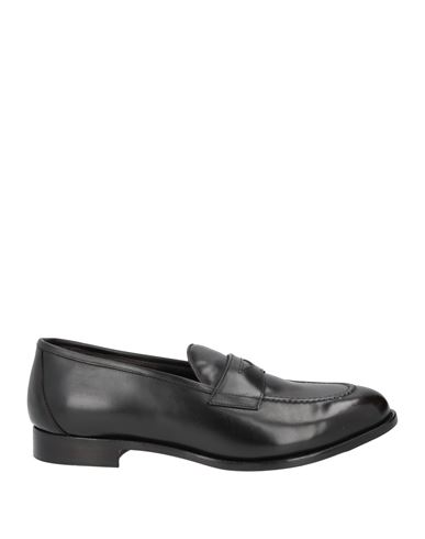 Man Loafers Black Size 10 Leather