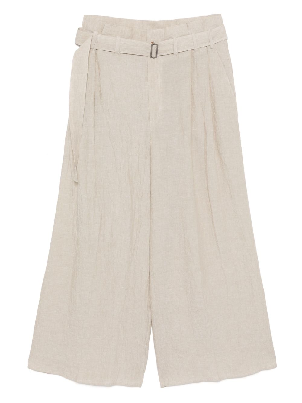 Forme D'expression belted wide-leg pants - Neutrals