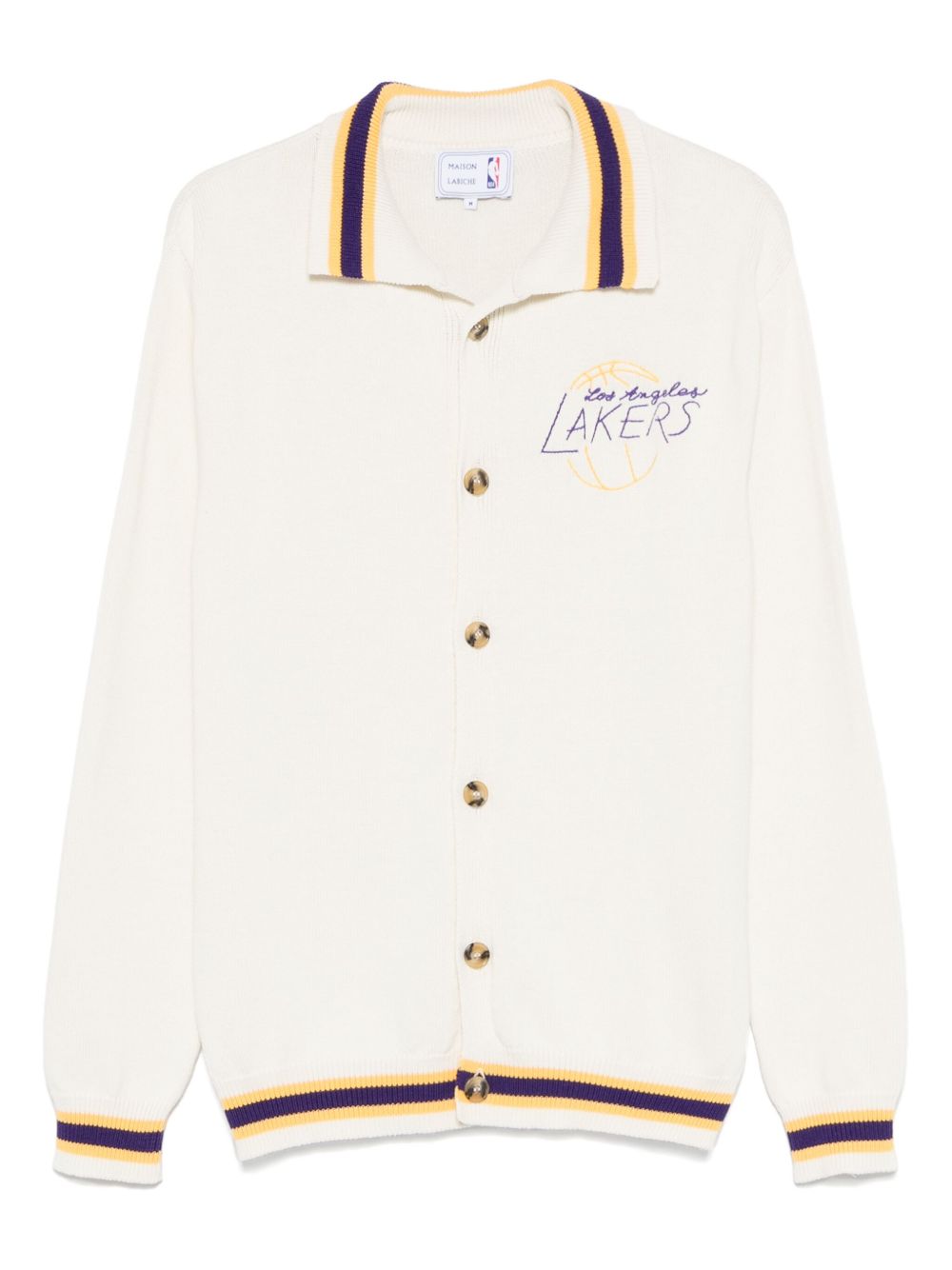 X NBA Los Angeles Lakers cardigan - Neutrals