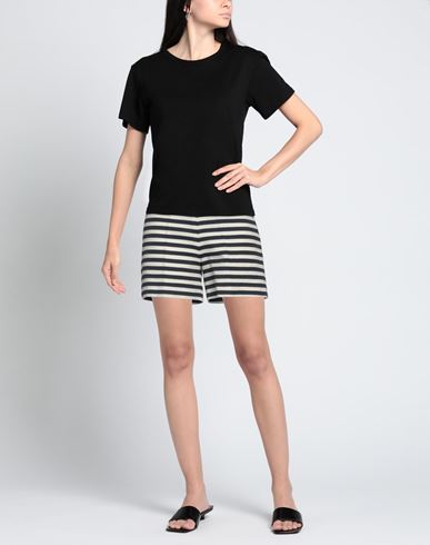 Woman Shorts & Bermuda Shorts Midnight blue Size 2 Cotton, Polyester, Textile fibers