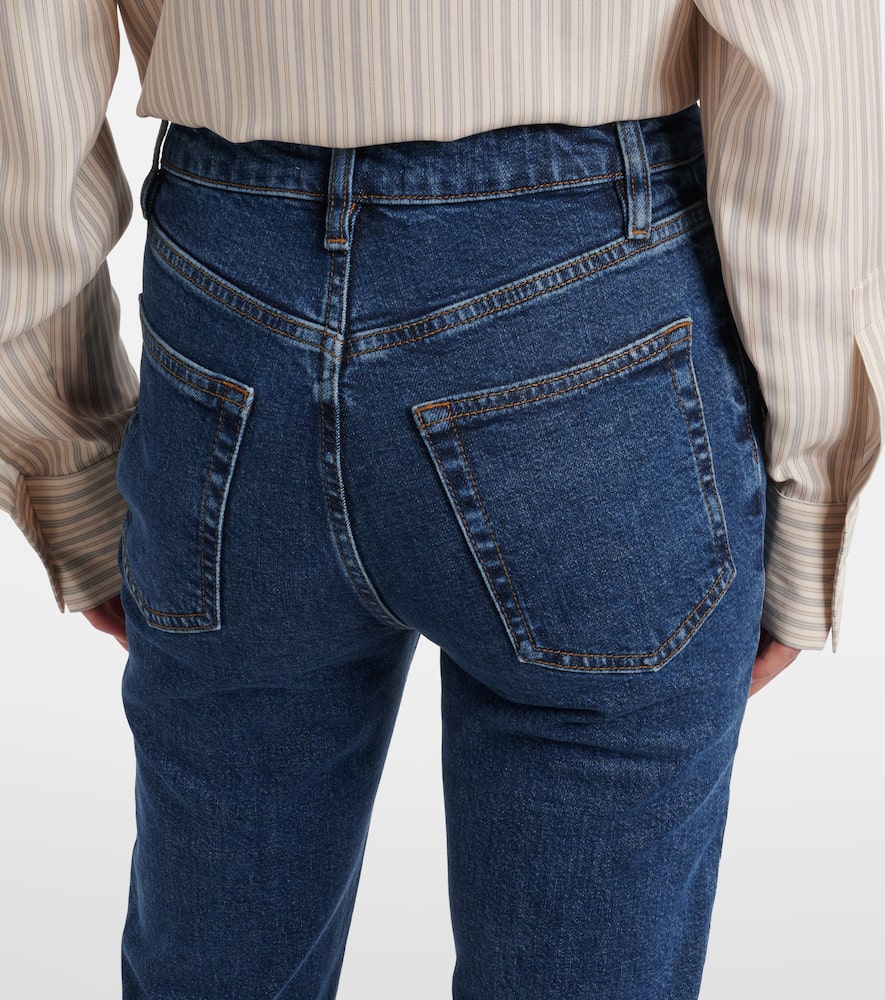 Ruler high-rise slim jeans