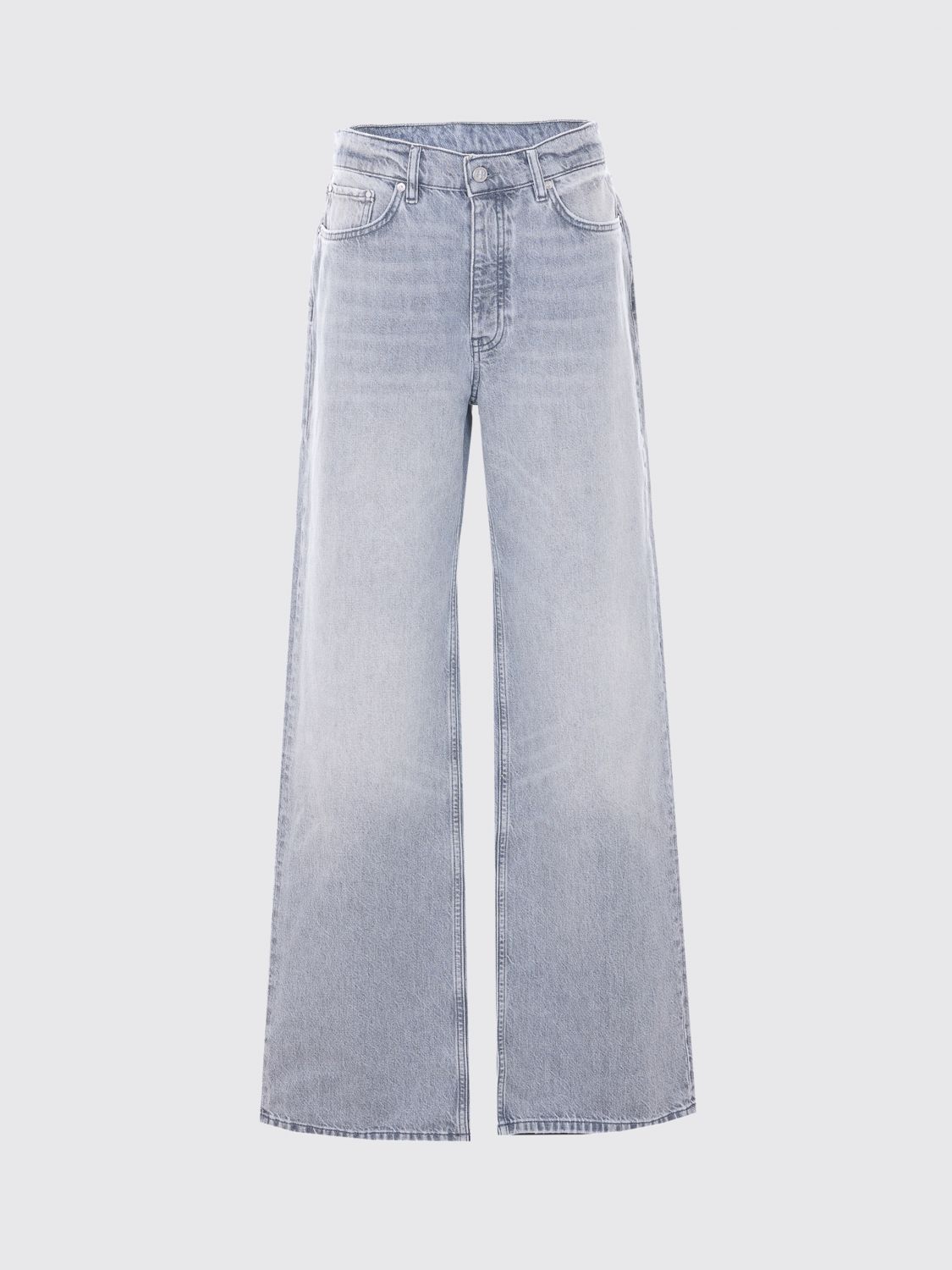Jeans Woman color Grey