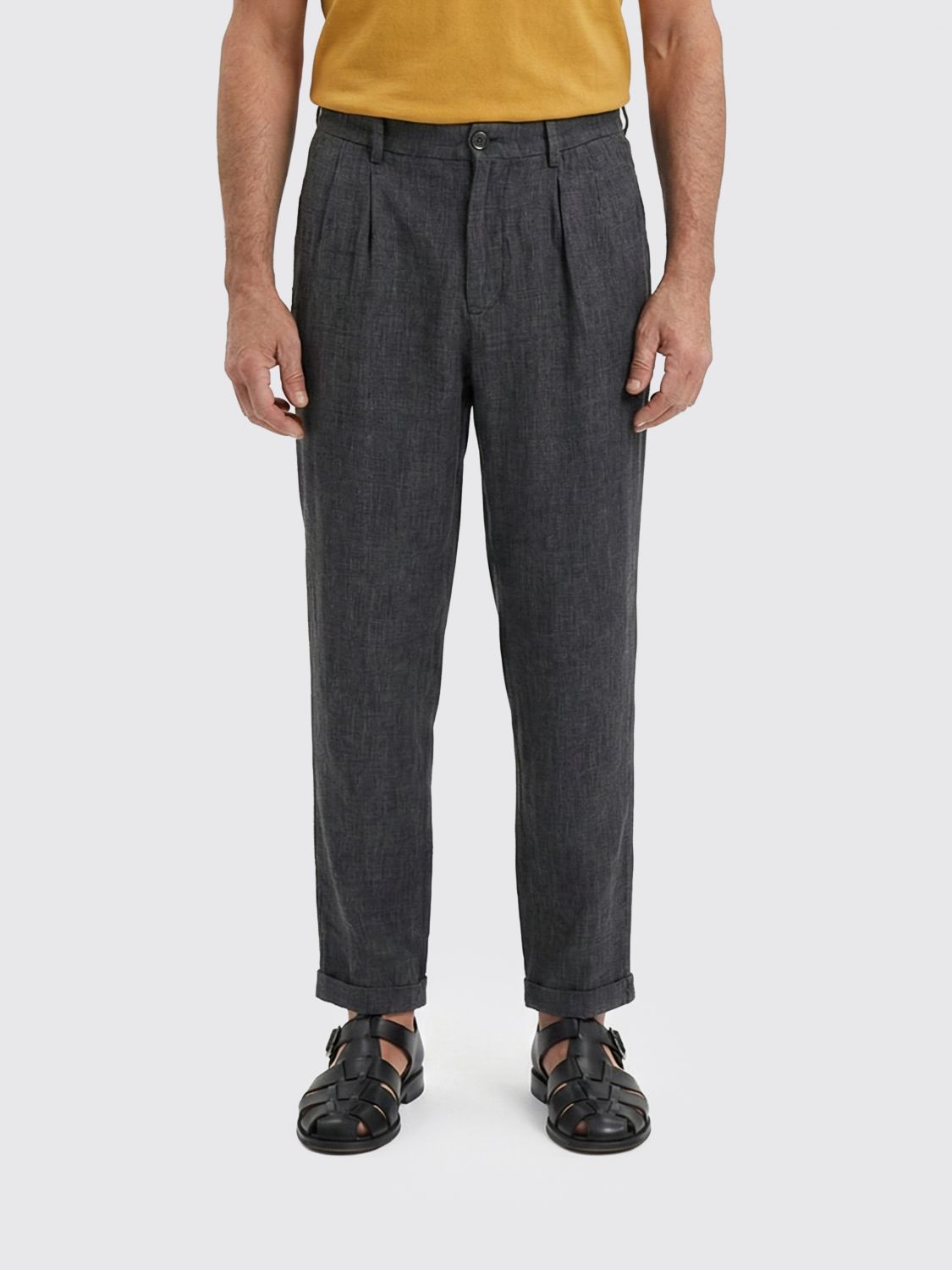 Pants Men color Lead