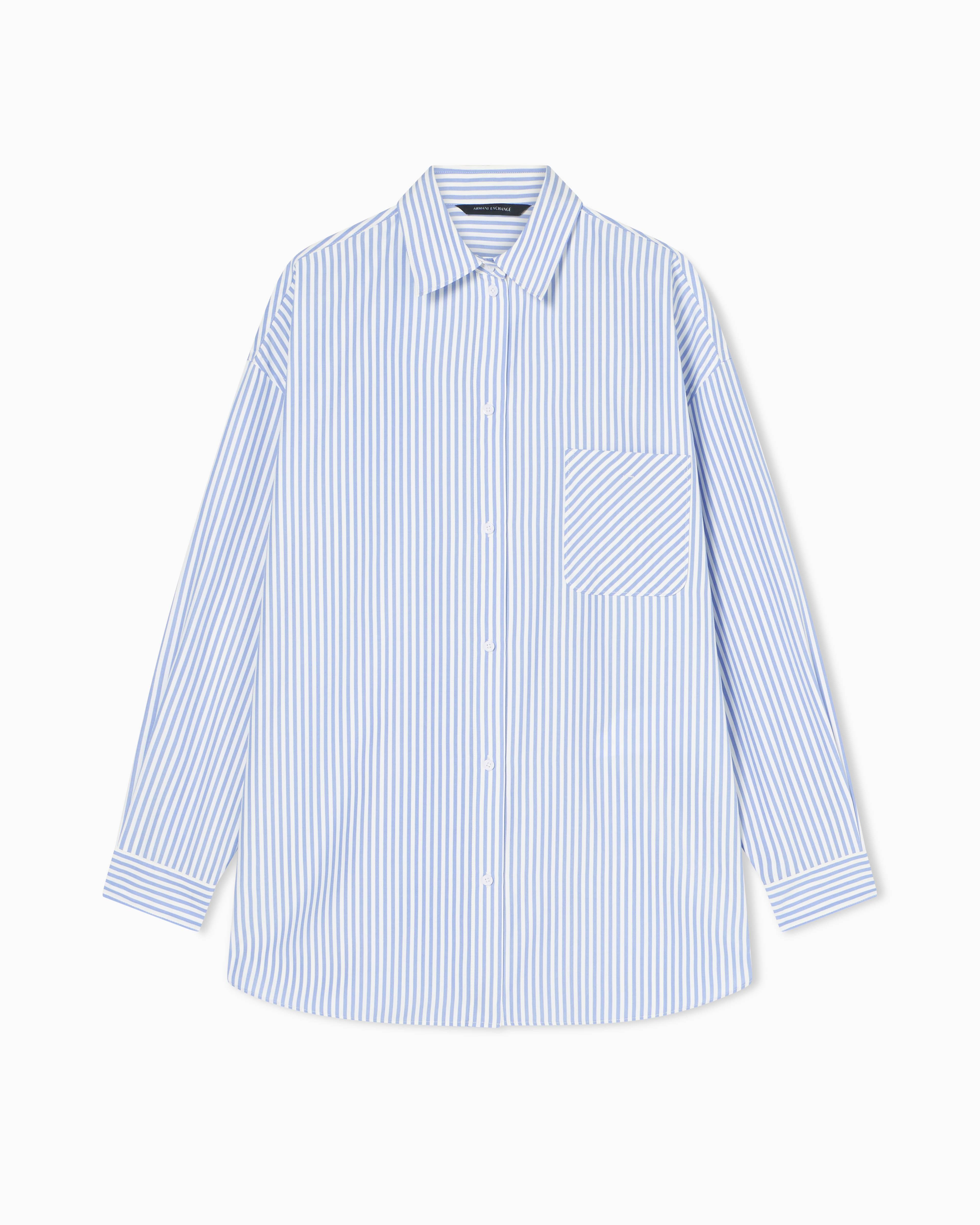 Oversized striped shirt