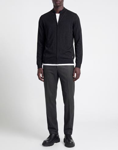 Man Cardigan Black Size S Polyester, Nylon, Viscose, Wool