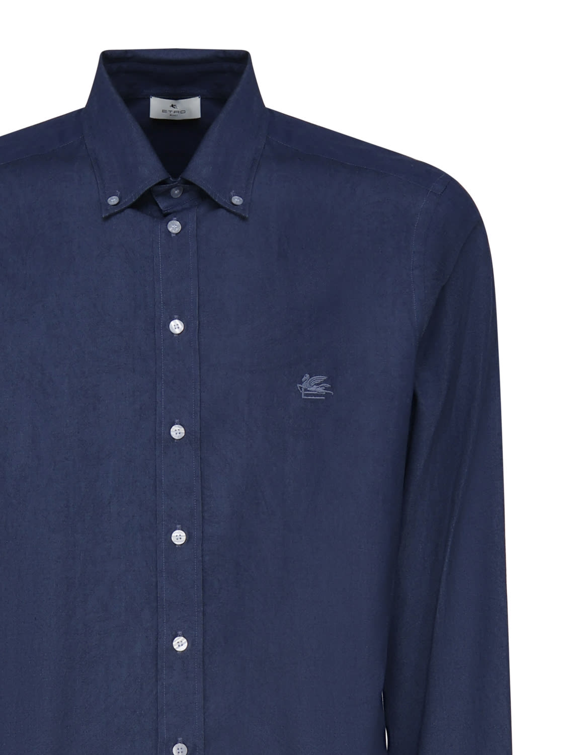Denim Shirt With Logo