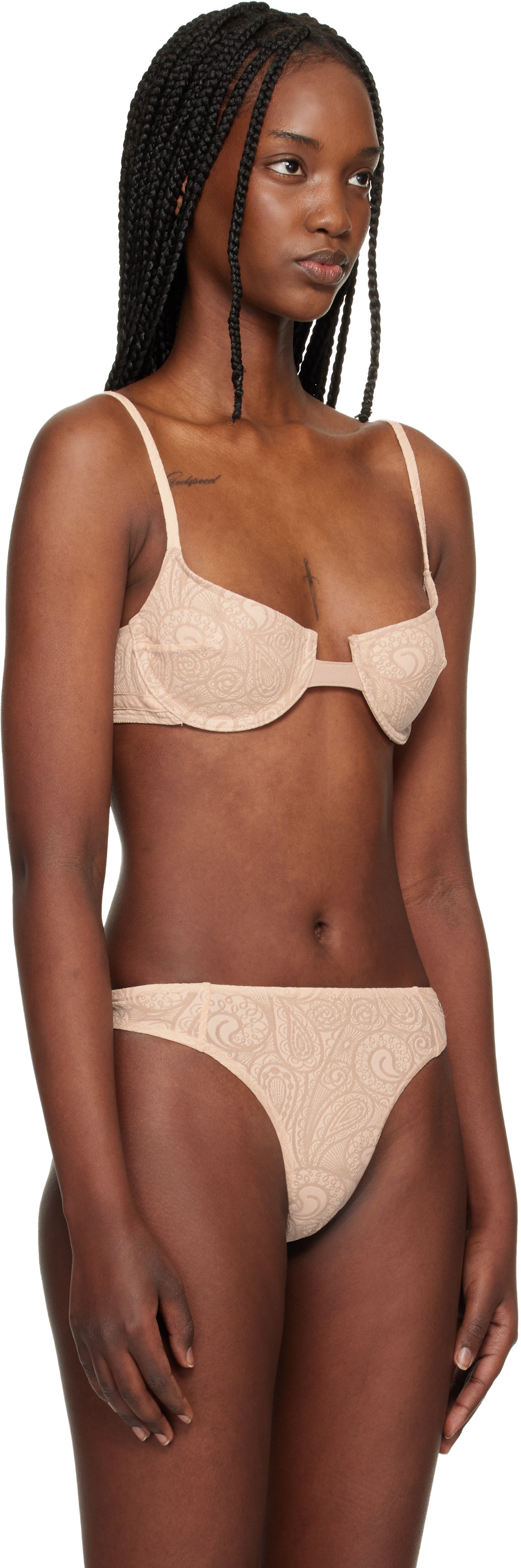 Pink Meguro Bikini Top