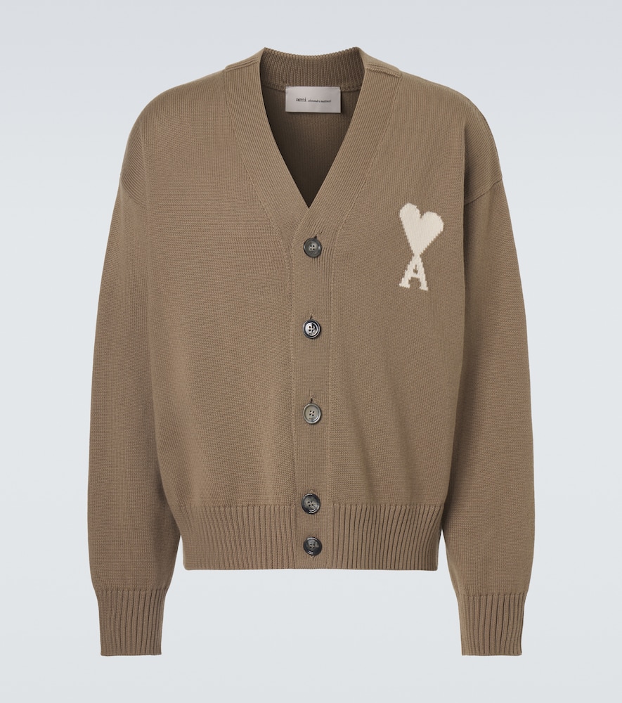 Ami de Caur wool and cotton cardigan