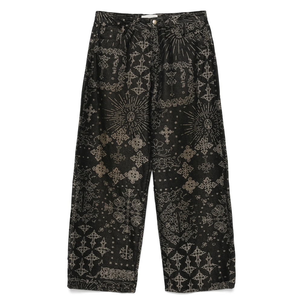 Jacquard Jeans