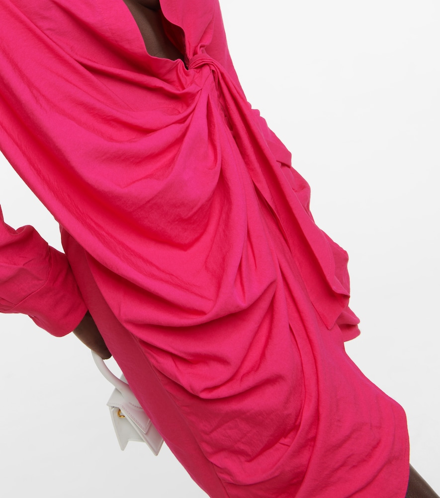 La Robe Bahia tie-detail minidress
