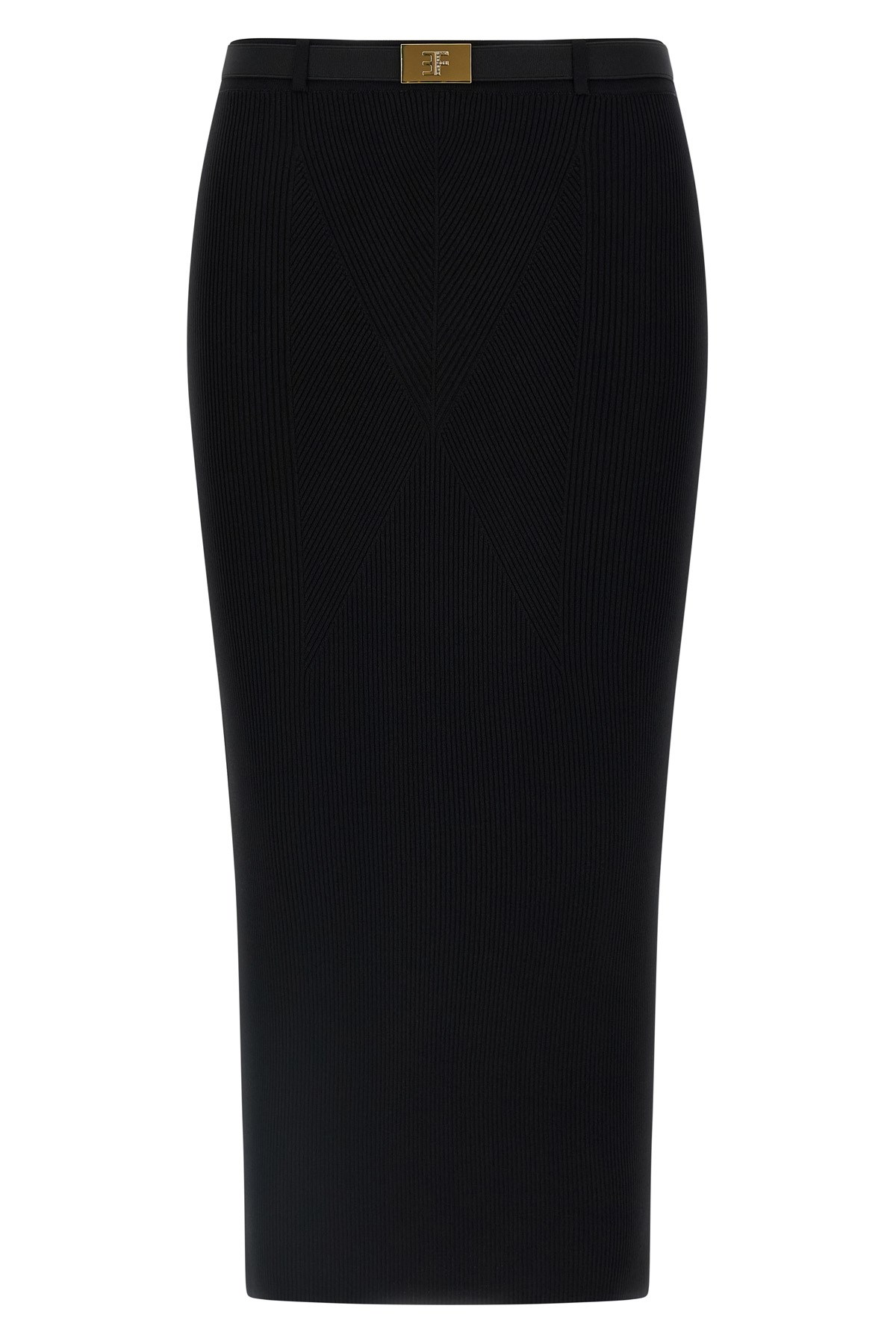 Ribbed Knit Skirt