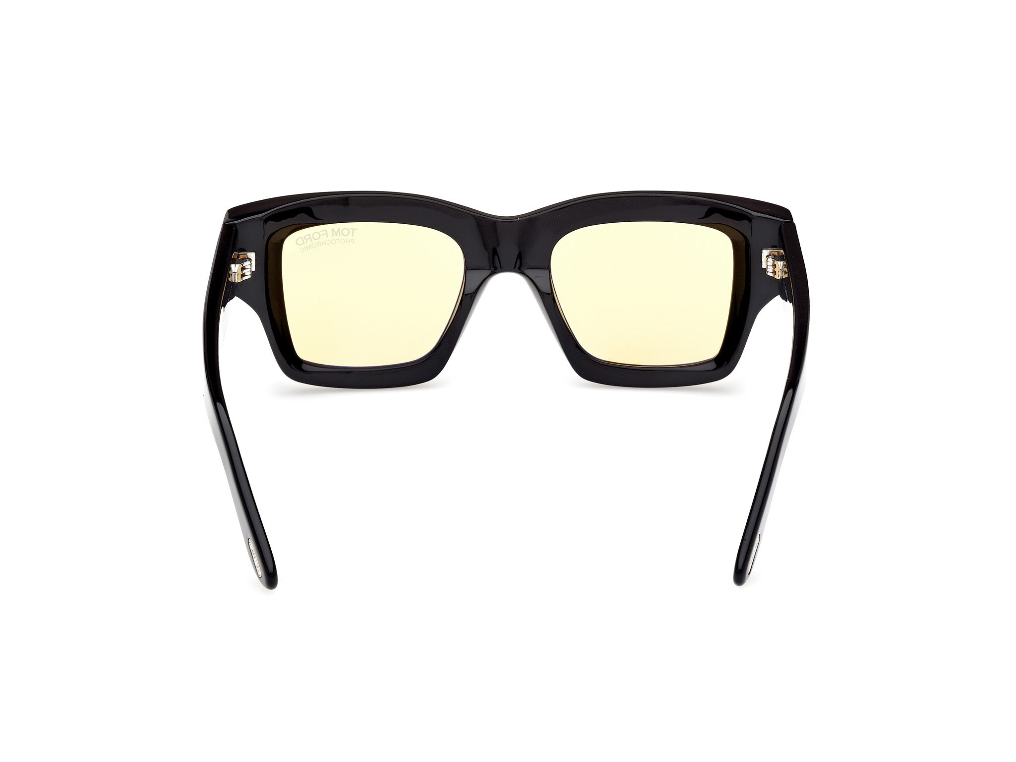 TOM FORD Man TOM FORD FT1154 ILIAS 01E Sunglasses Acetate Black Brown Squared Photochromatic