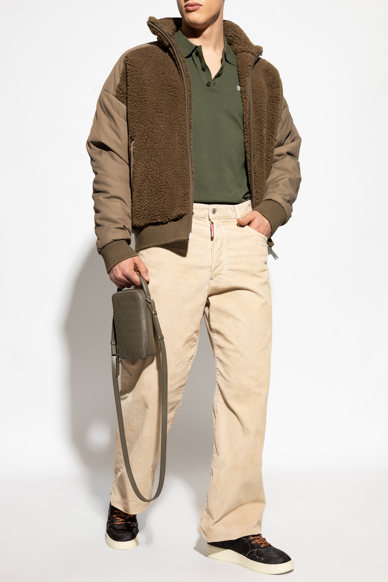 Trousers `Loose`, Men's, Beige