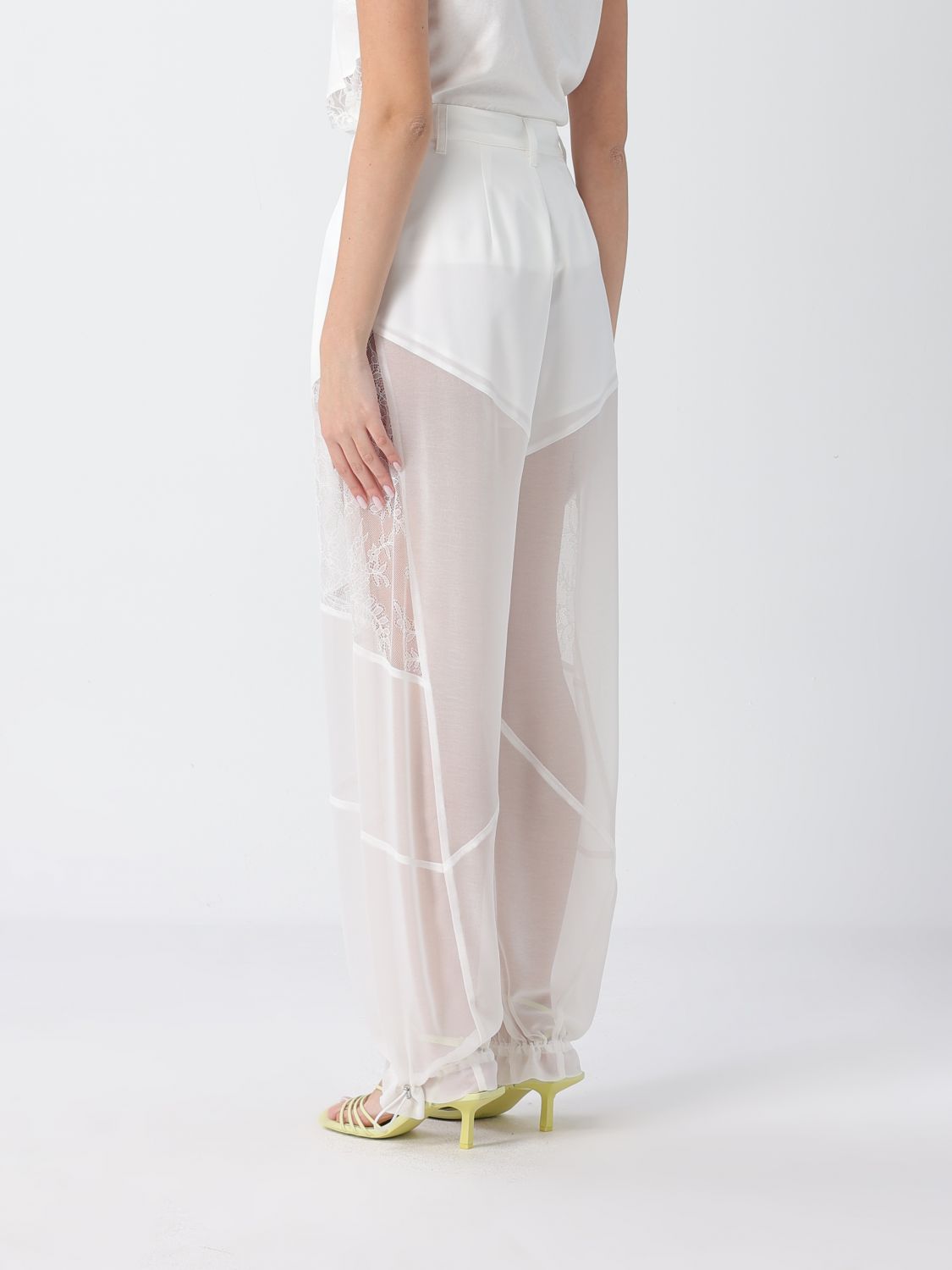Pants Woman color White