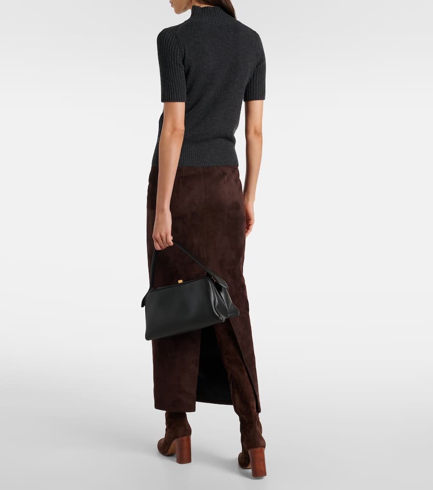 Cecil high-neck cashmere top