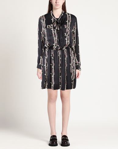 Woman Mini dress Black Size S Viscose