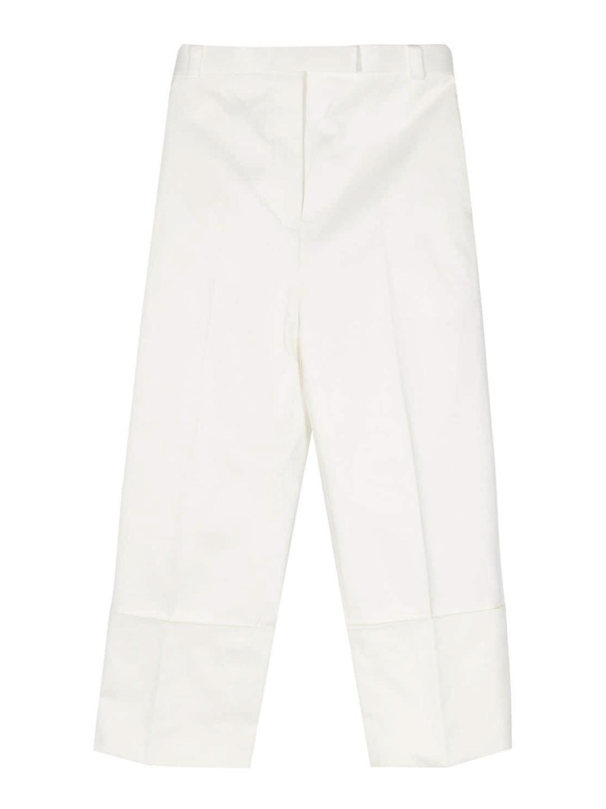 Off White Pressed-crease Tapered Trousers