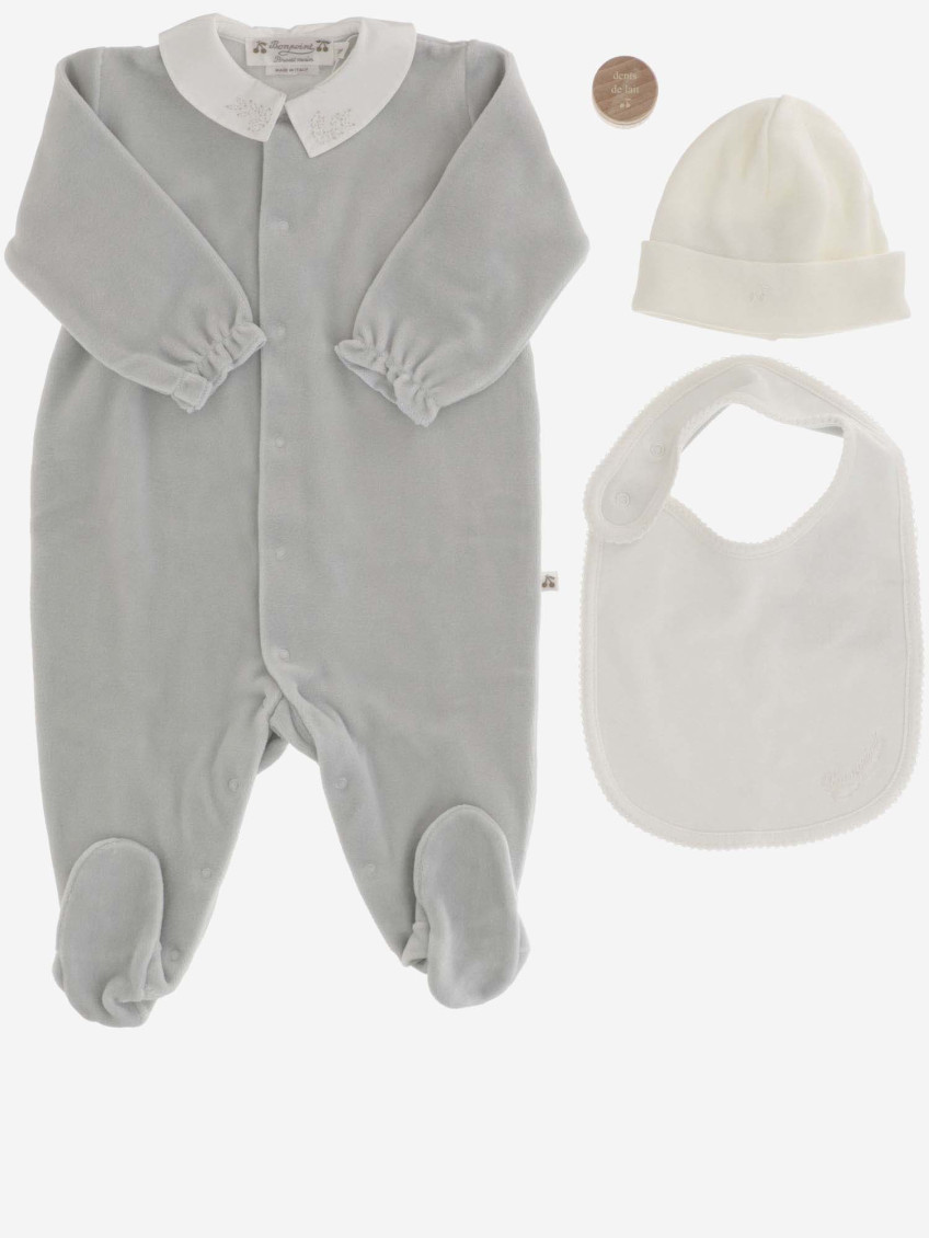 Boys Blue Babygrow Gift Set