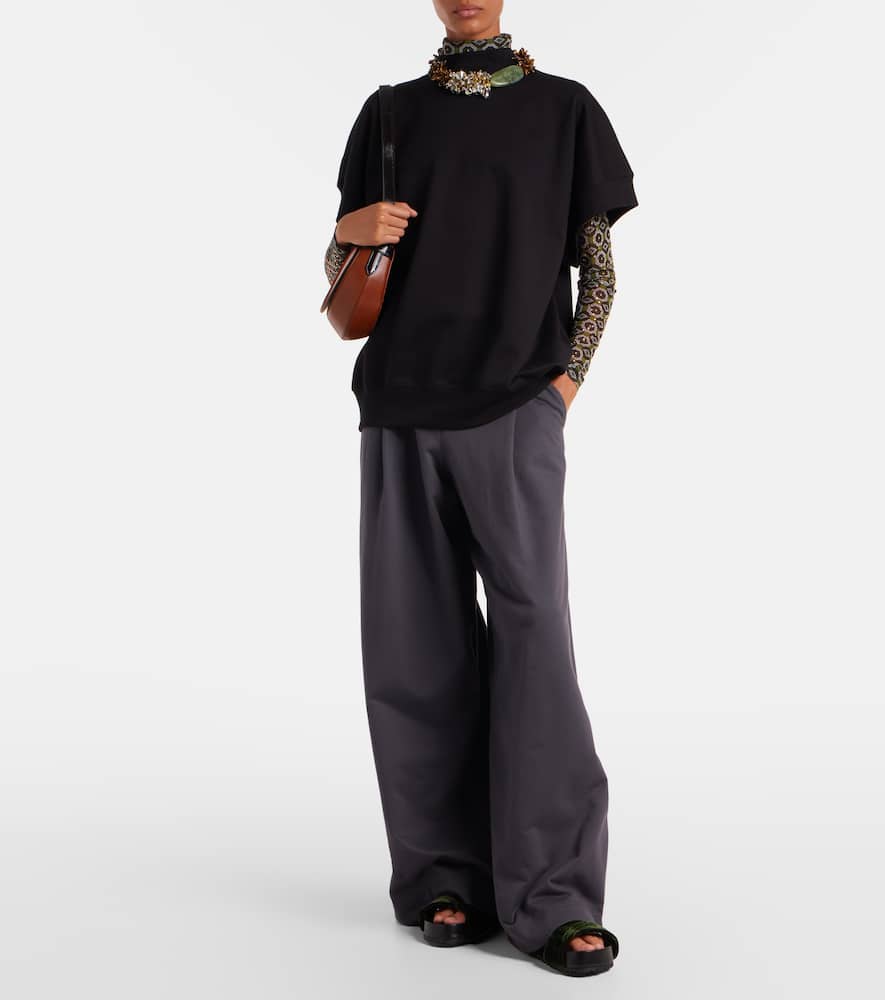 Cotton jersey sweatpants