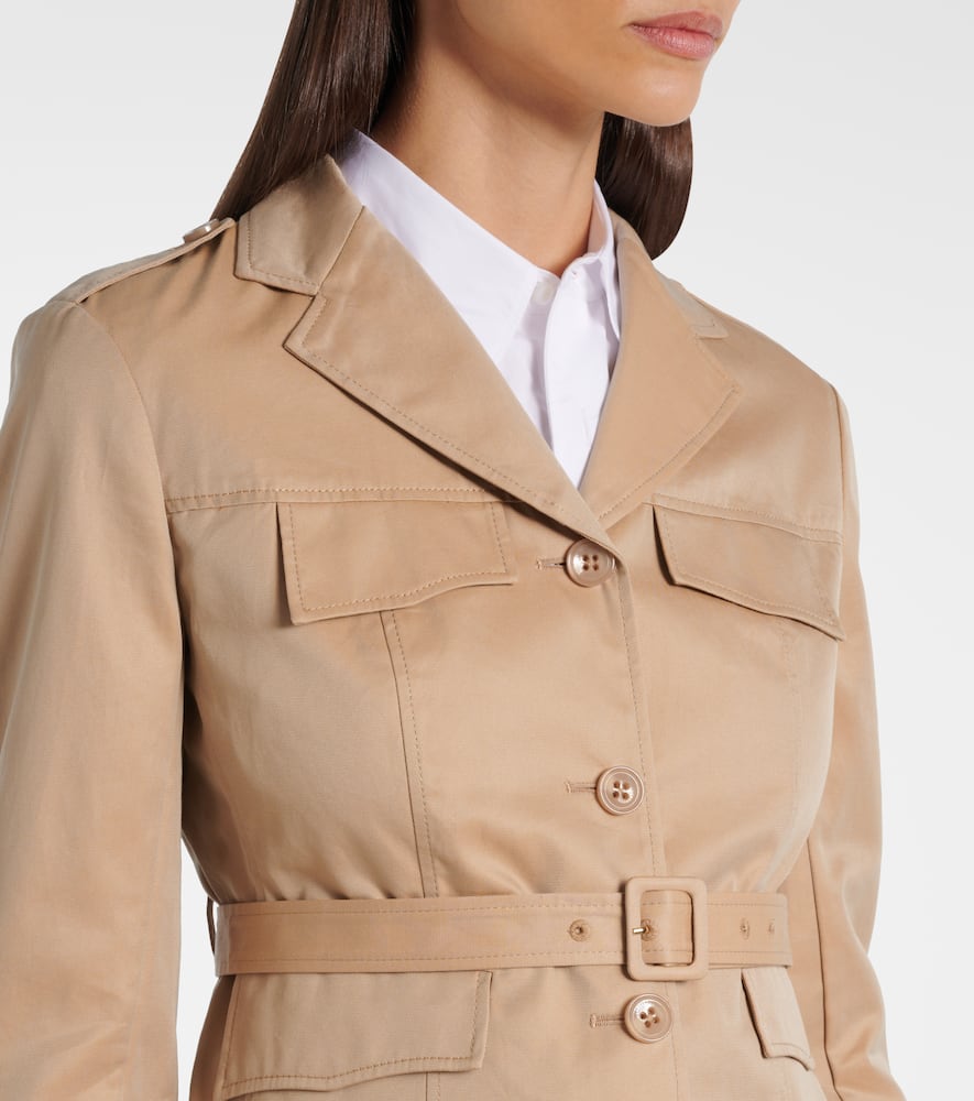 Luxury Layer cotton trench coat