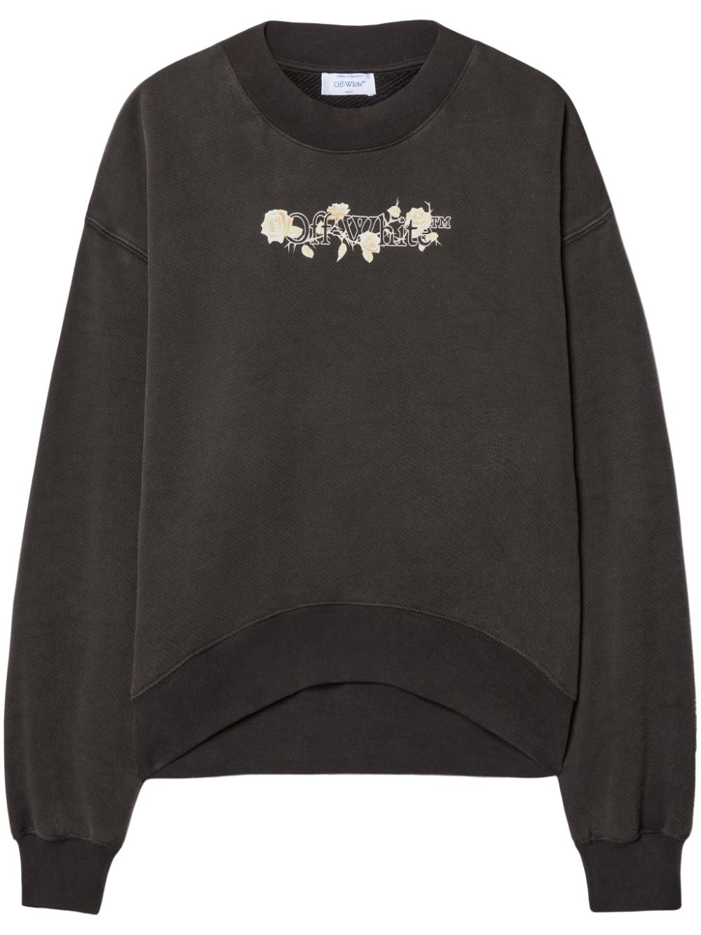 Bookish Roses sweatshirt - Black