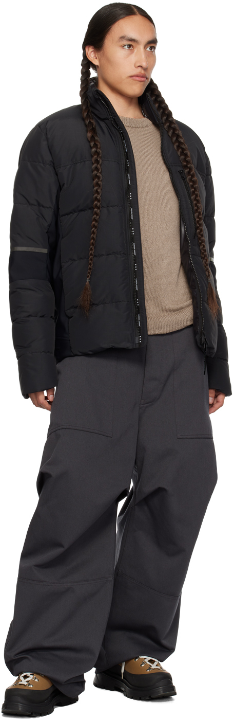 Black HyBridge Down Jacket