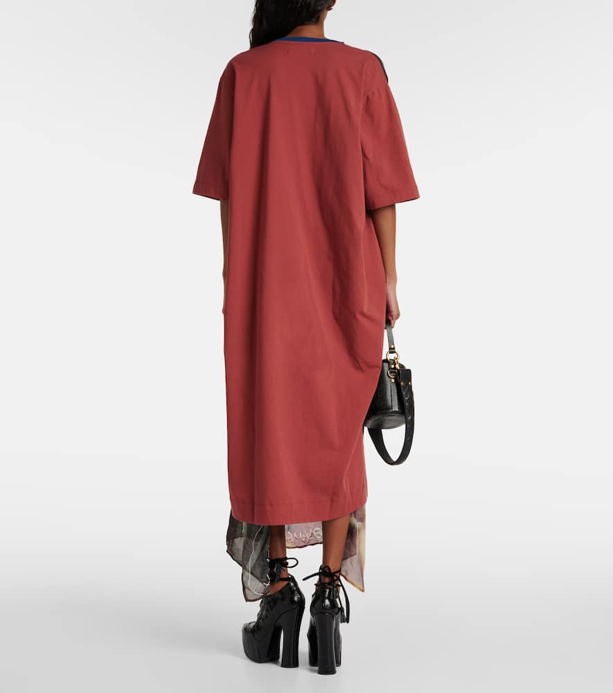 Kiss printed T-shirt dress