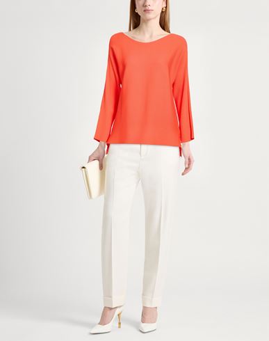 Woman Sweater Orange Size 6 Viscose, Polyamide