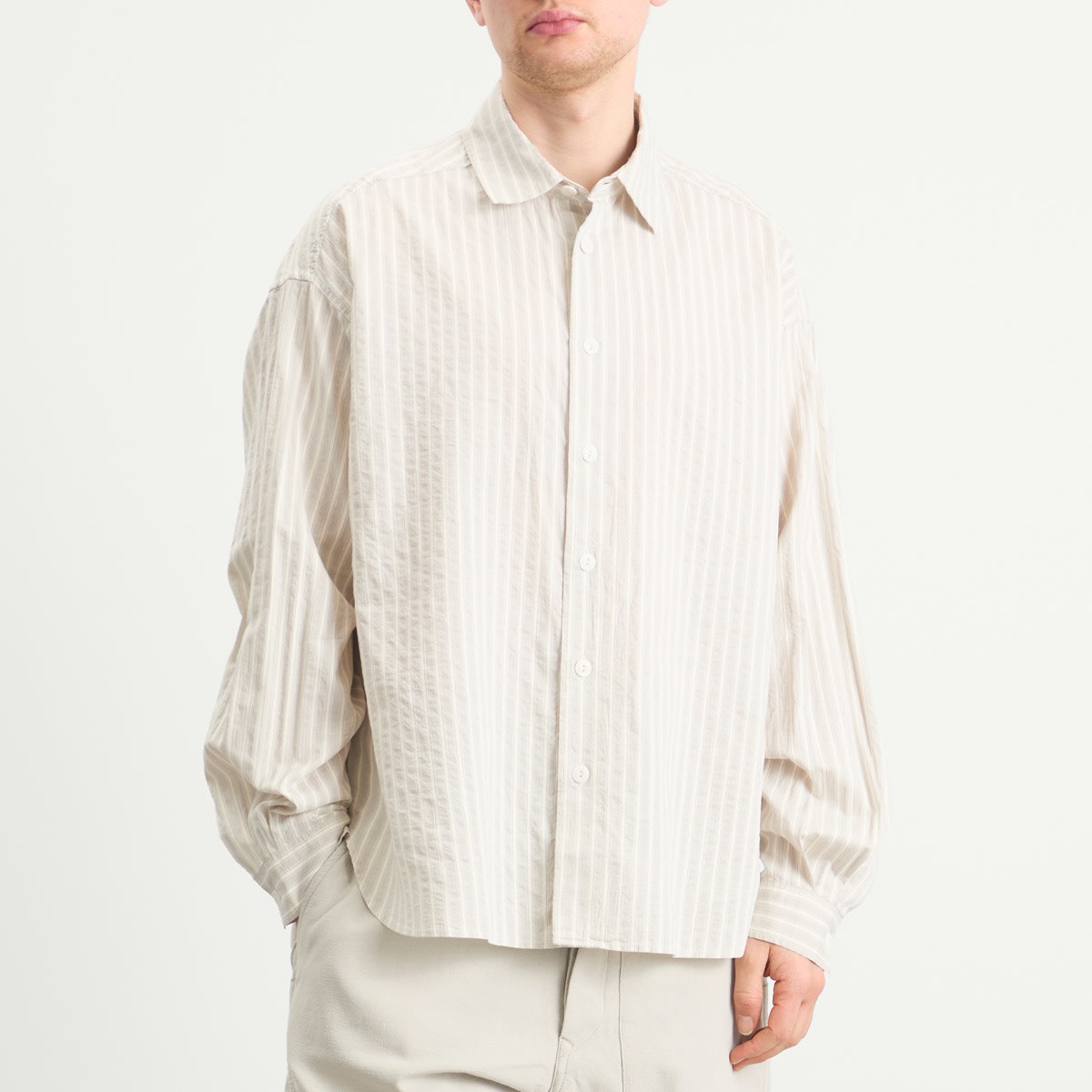 Men's Soho Stripe Shirt Black
