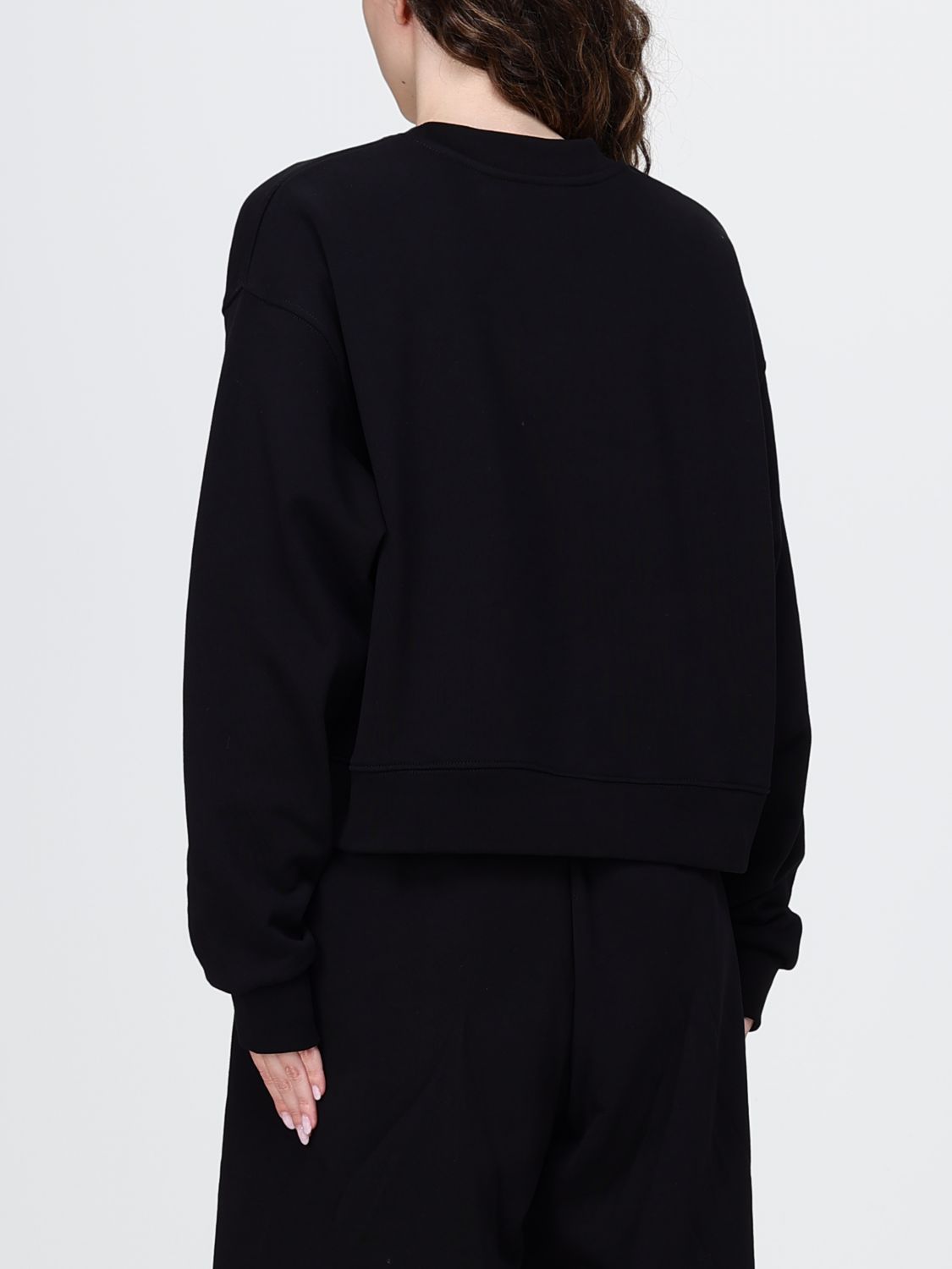 Sweatshirt Woman color Black