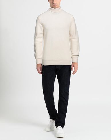 Man Turtleneck Off white