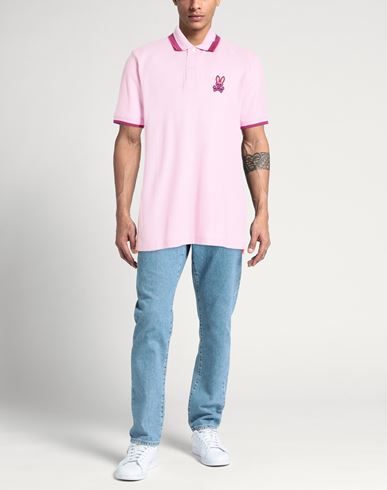 Man Polo shirt Pink Size 42 Pima Cotton