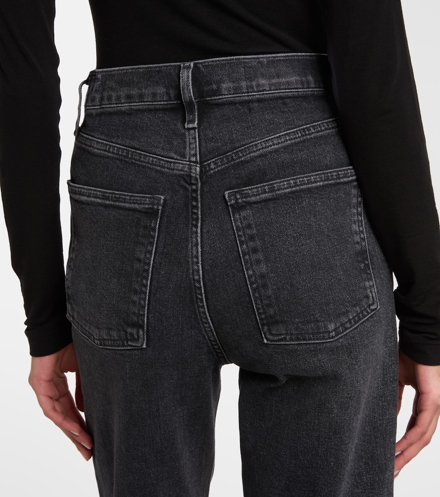 90's Pinch Waist high-rise straight jeans
