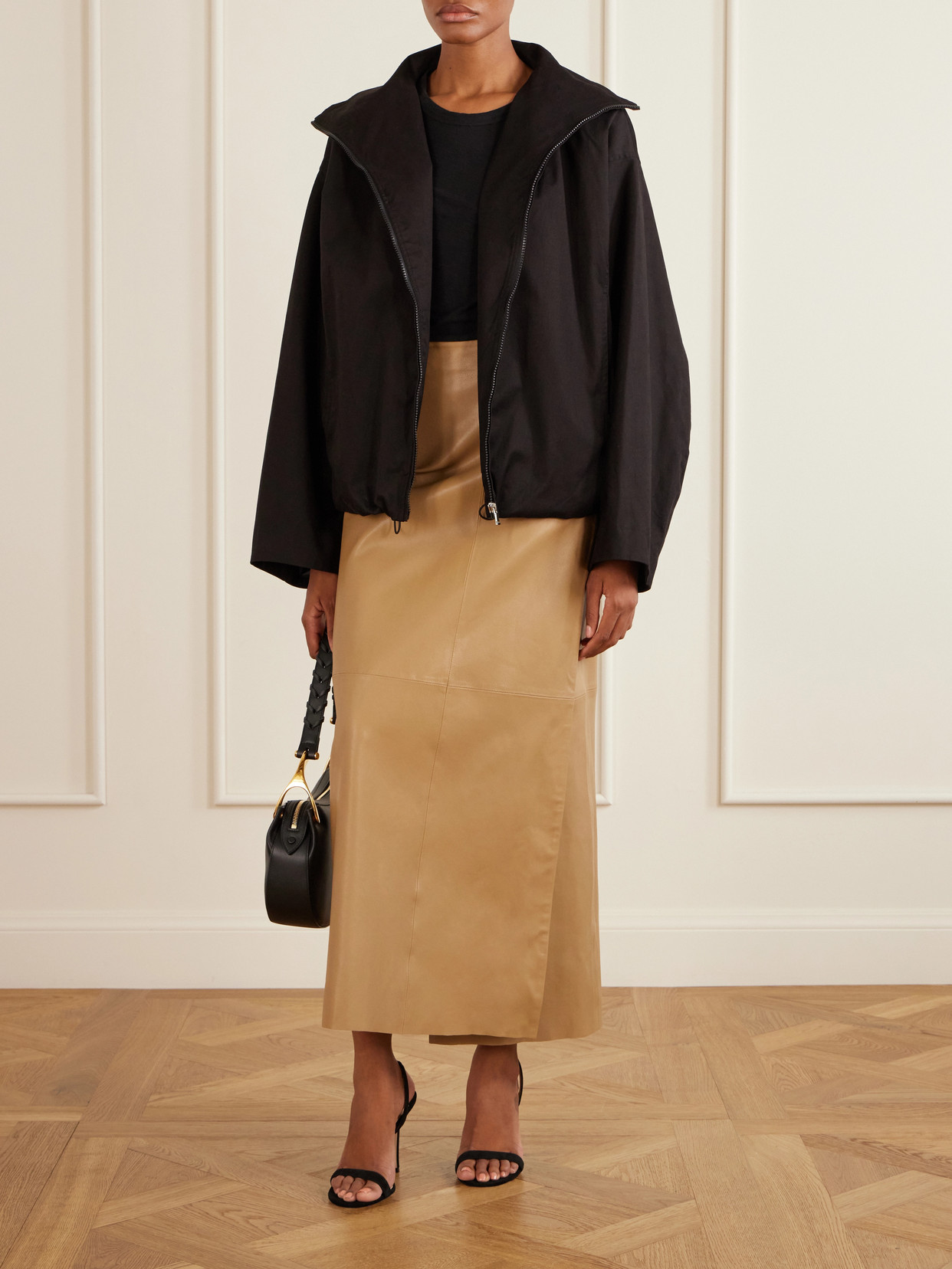 François Cotton-blend Jacket - Black