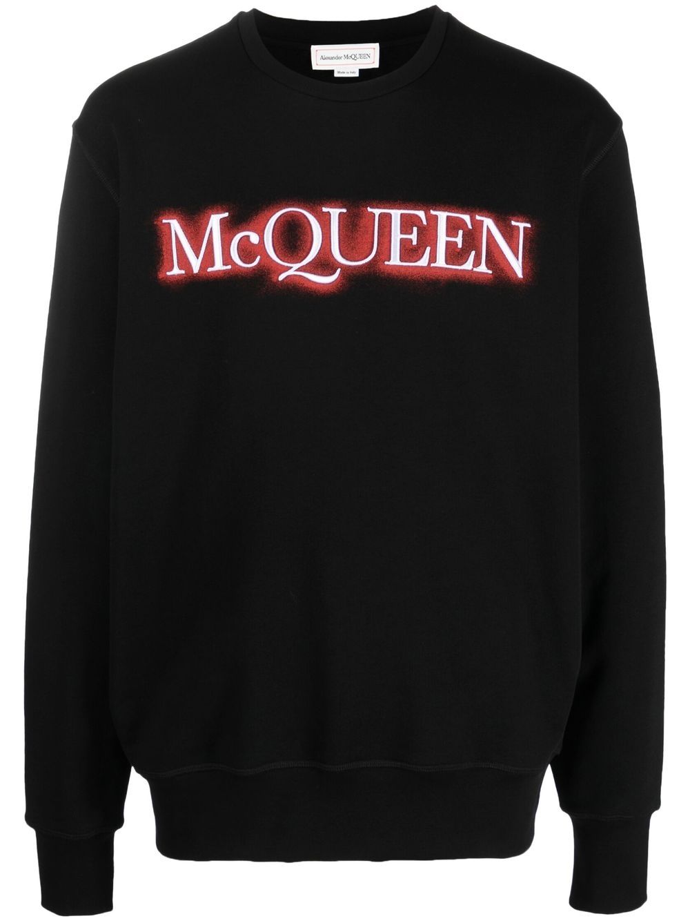 Logo-print sweatshirt - Black