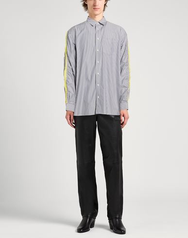 Man Shirt Navy Size 4 Cotton, Polyester