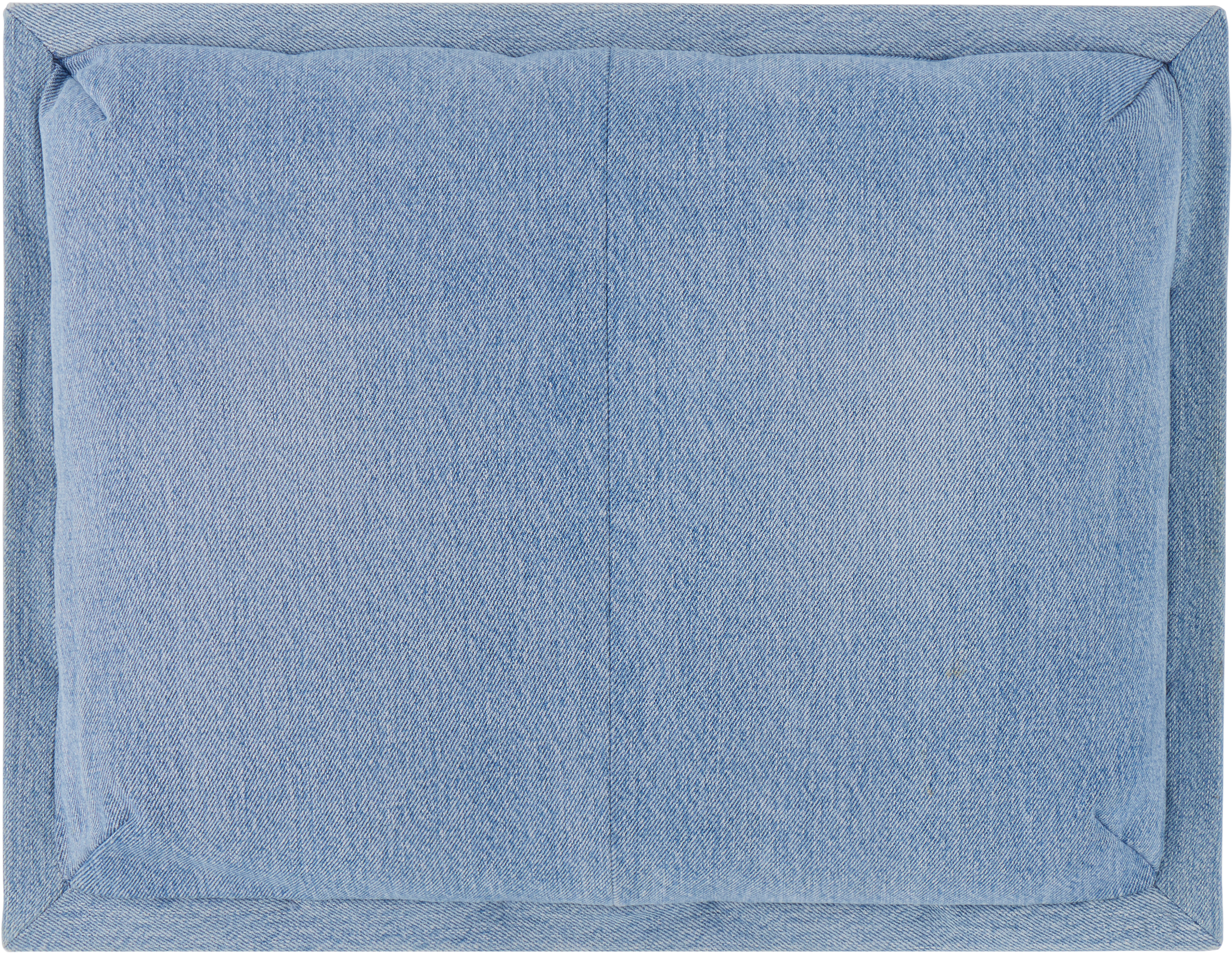 Blue Nº75 Jeansified Object Denim Lap Cushion