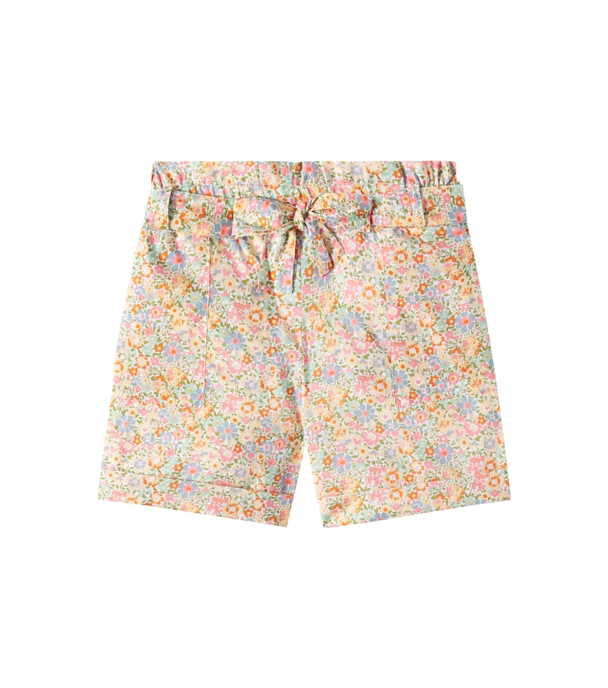 Bonpoint Elmie floral cotton shorts