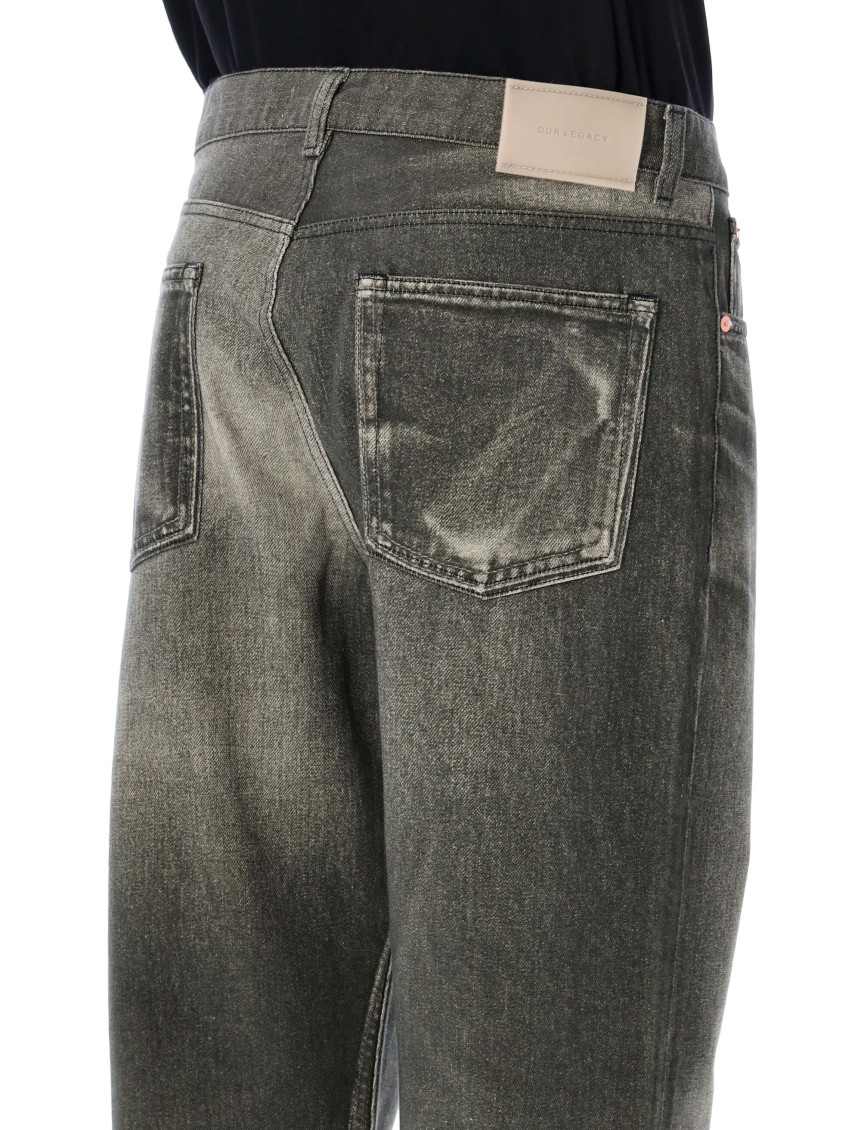 Our Legacy - straight leg five pocket belt loop trouser