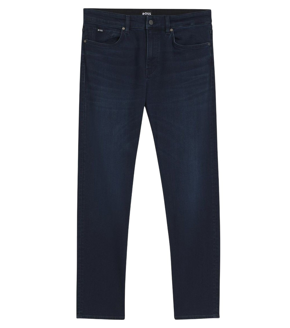 Blue Slim Mid Rise Jeans