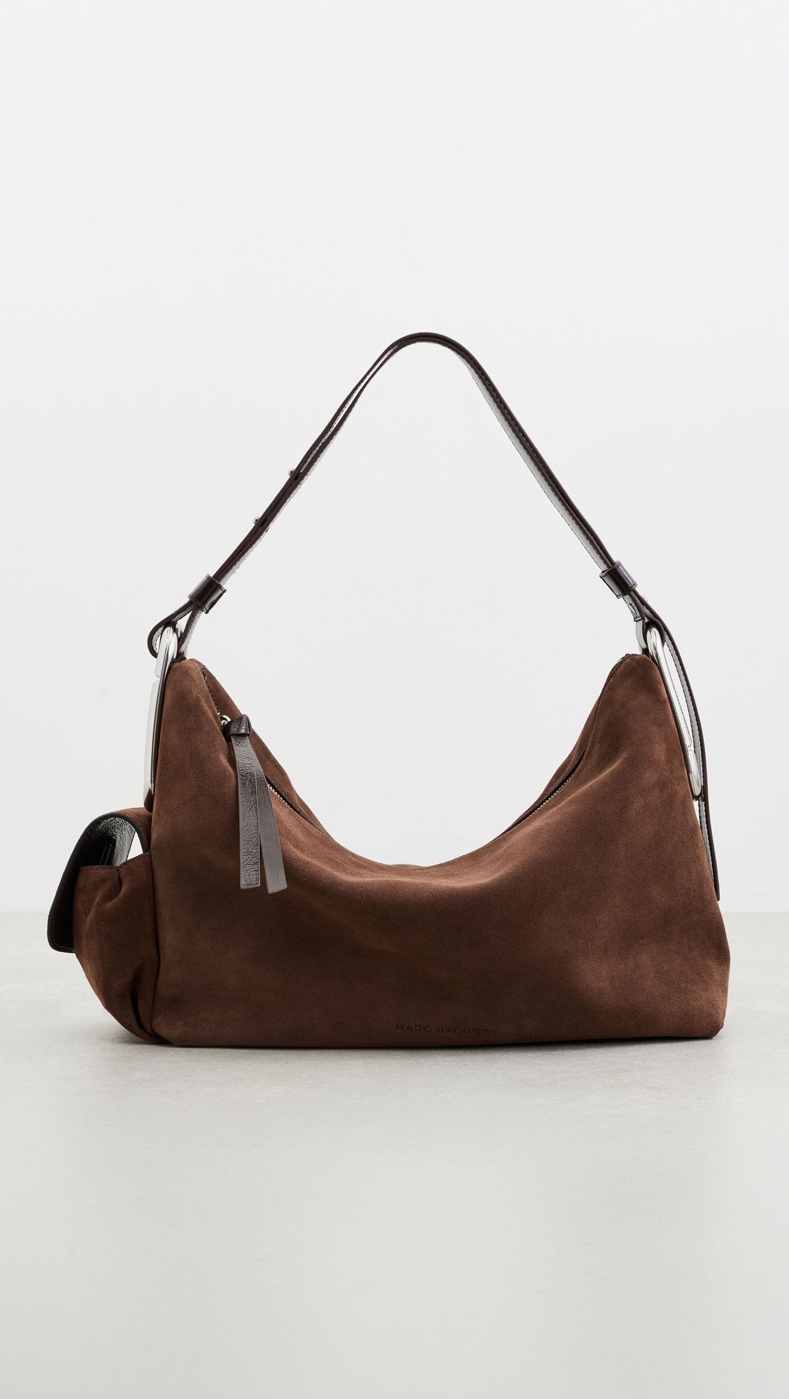 Scene Large Shoulder Bag Dark Brown One Size
