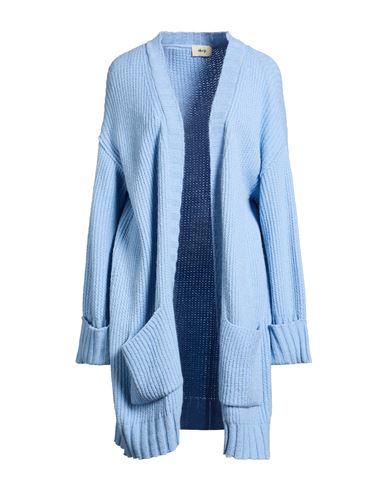 Woman Cardigan Sky blue Size 4 Acrylic, Wool, Alpaca wool, Viscose, Polyester