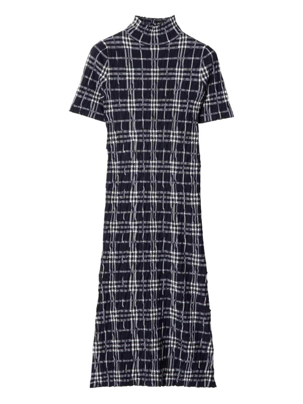 Burberry check-print dress - Blue
