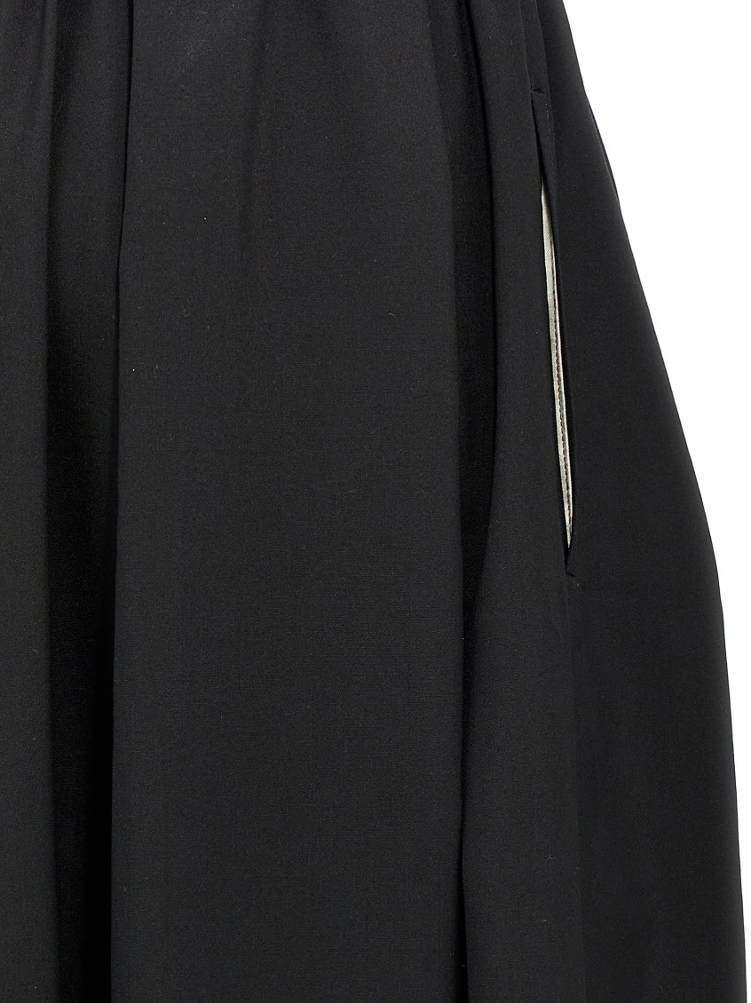 Black Wool pants